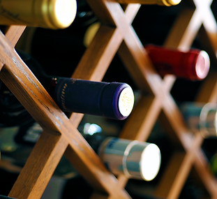 Garrafas de vinho