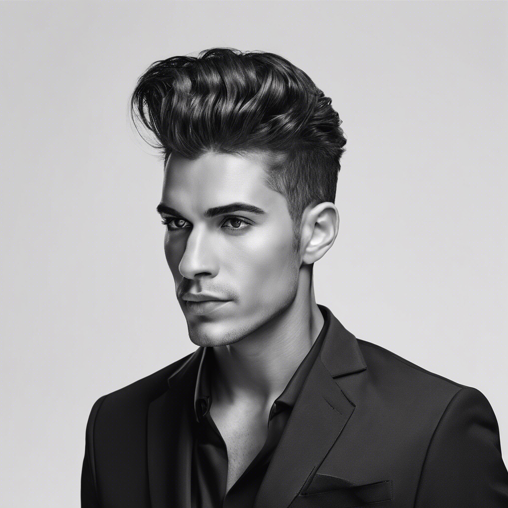 Black and White Portrait Print