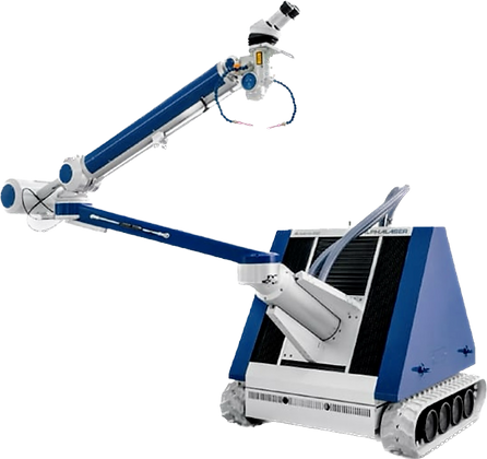 Soldadura laser con un sistema movil
