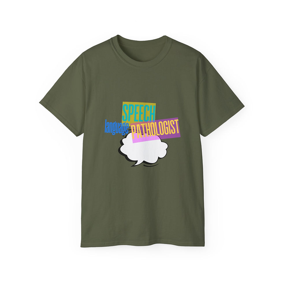 Thumbnail: Speech Language Pathologist LogoAdult Apparel 