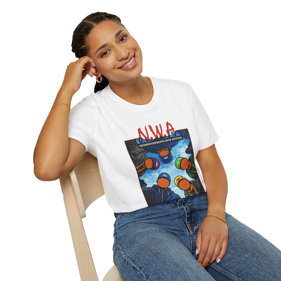 Thumbnail: Neurodivergents With Attitude — Funny Autism/ADHD T-Shirt