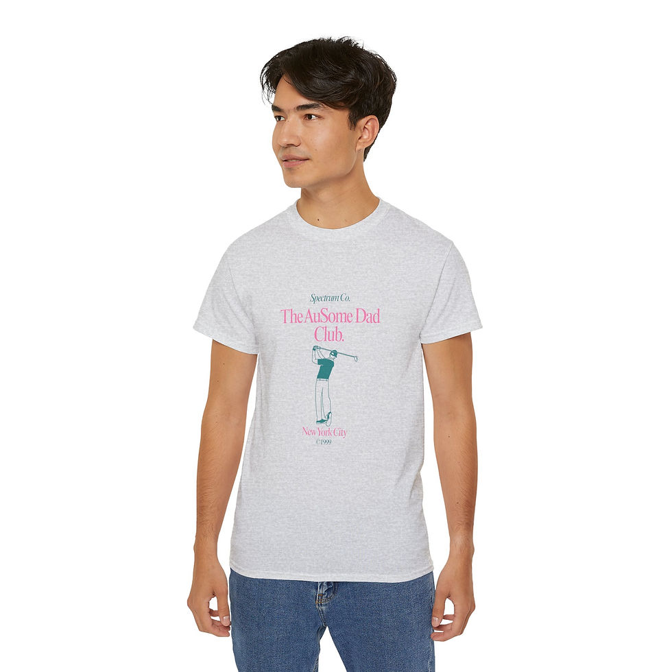 Thumbnail: The AuSome Dad Club Vintage Golf GraphicAdult Apparel 