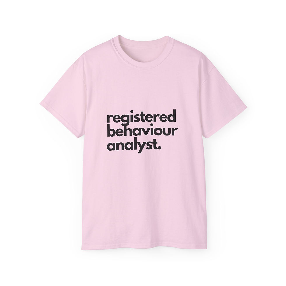 Thumbnail: Registered Behaviour AnalystAdult Apparel 