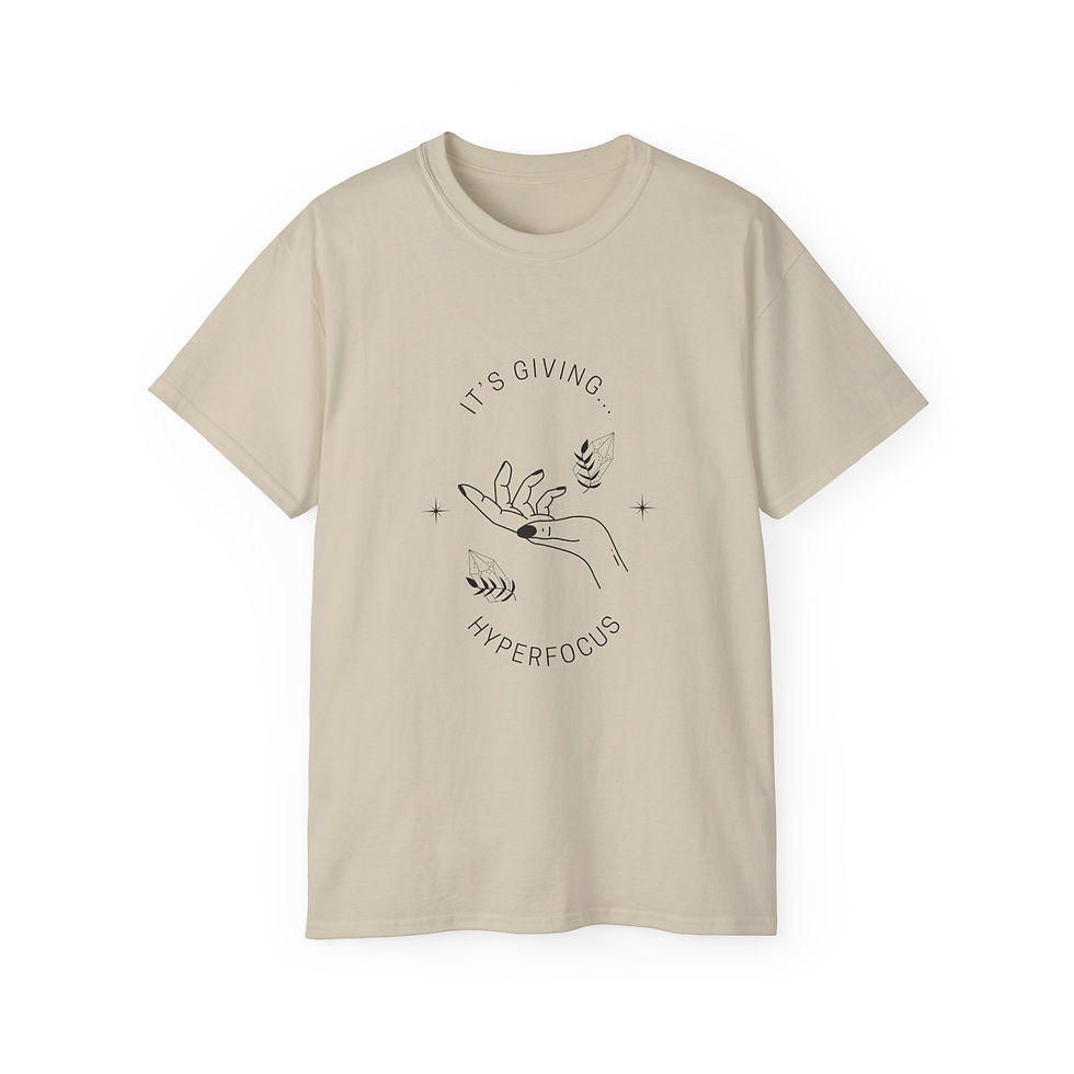 Thumbnail: It's Giving HyperfocusAdult Apparel 