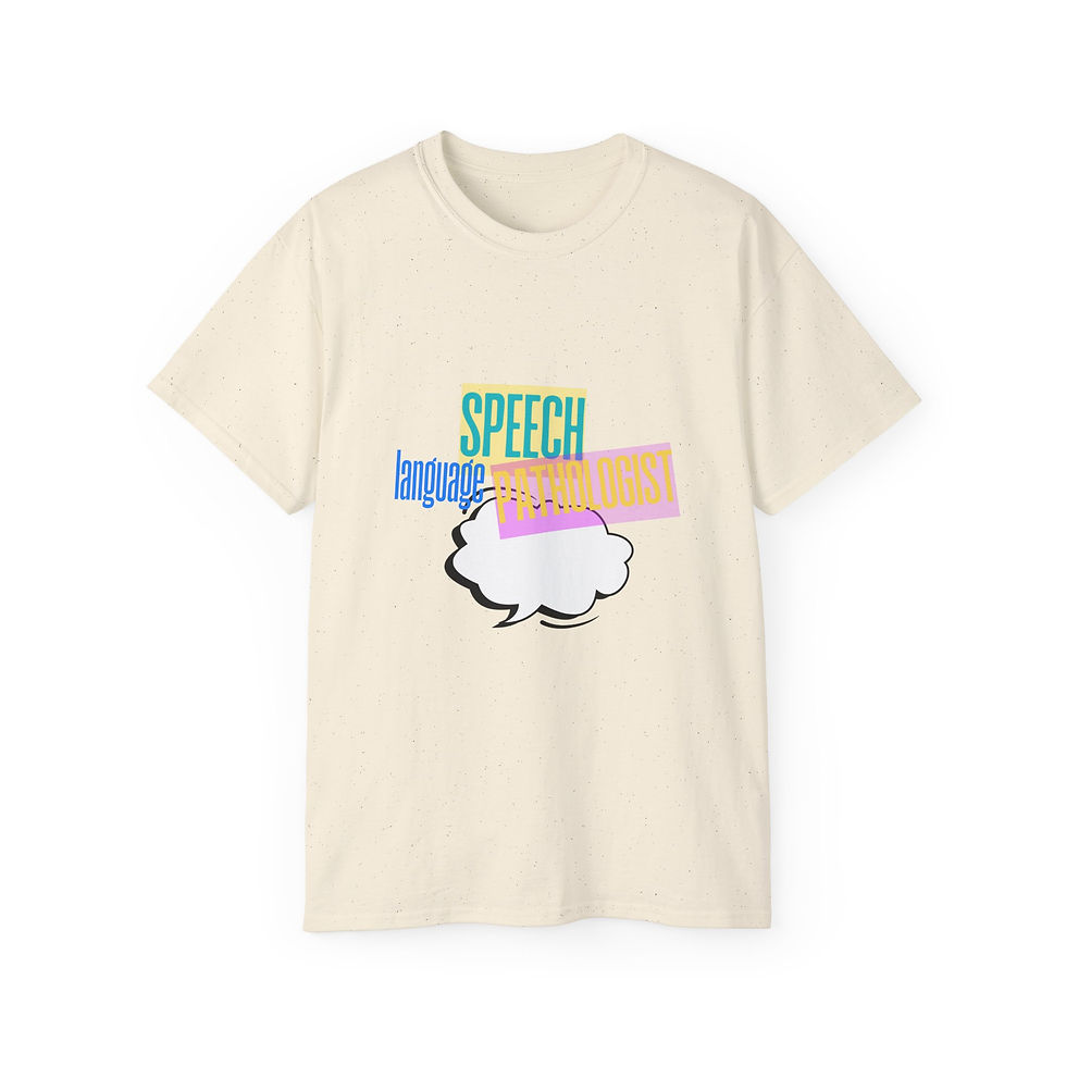 Thumbnail: Speech Language Pathologist LogoAdult Apparel 