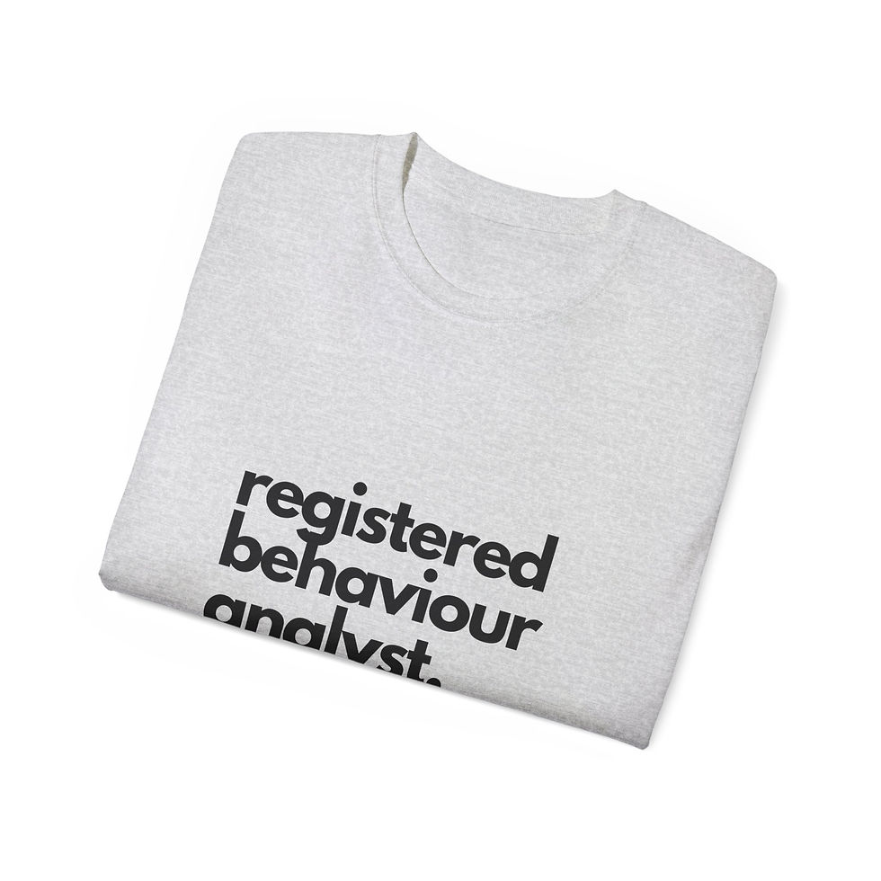Thumbnail: Registered Behaviour AnalystAdult Apparel 