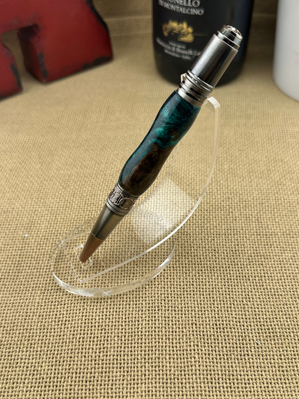 Thumbnail: Steampunk Pen - Chechen Burl