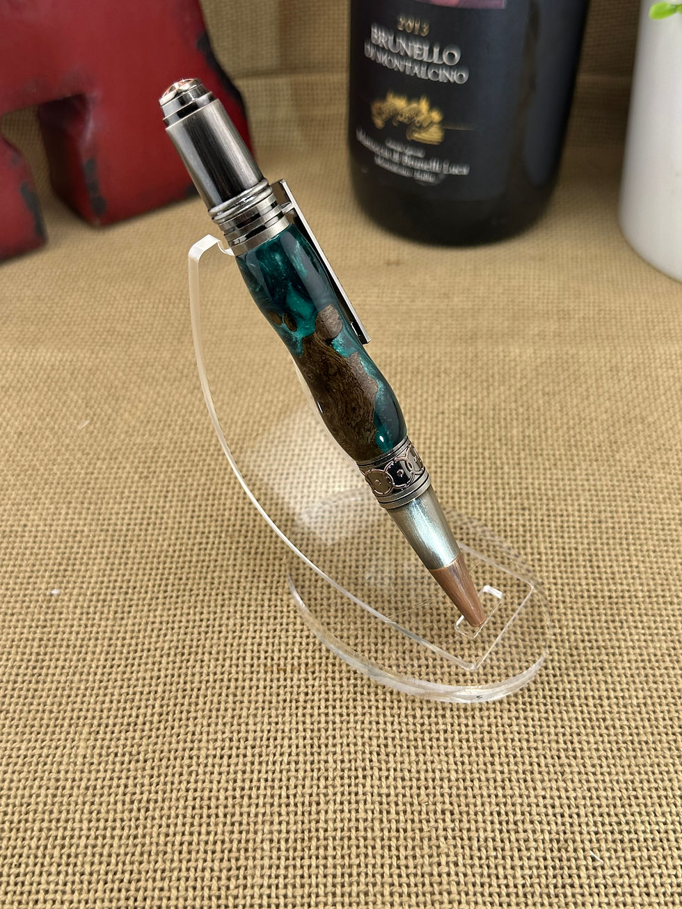 Thumbnail: Steampunk Pen - Chechen Burl