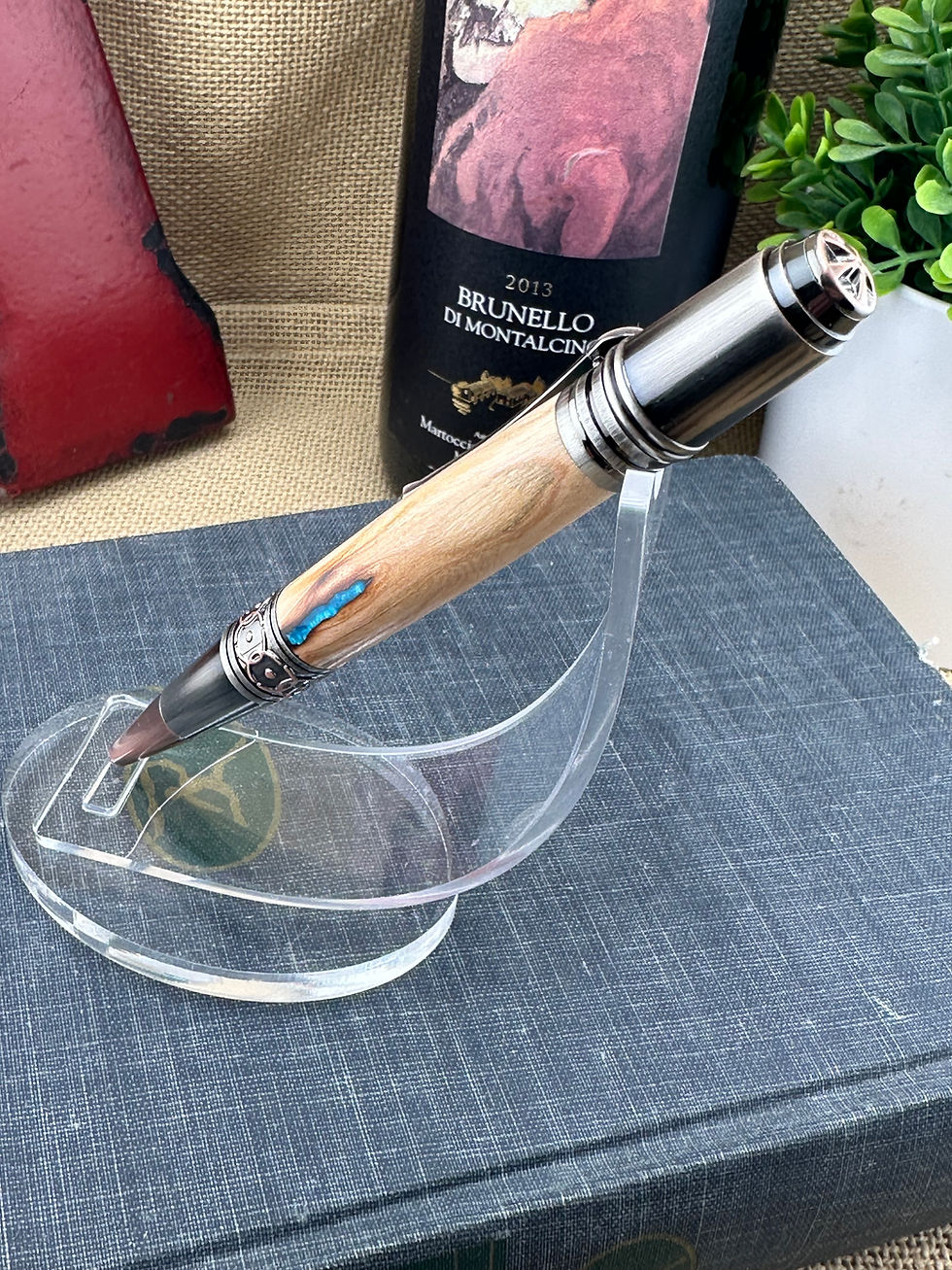 Thumbnail: Steampunk Twist Pen - Oak