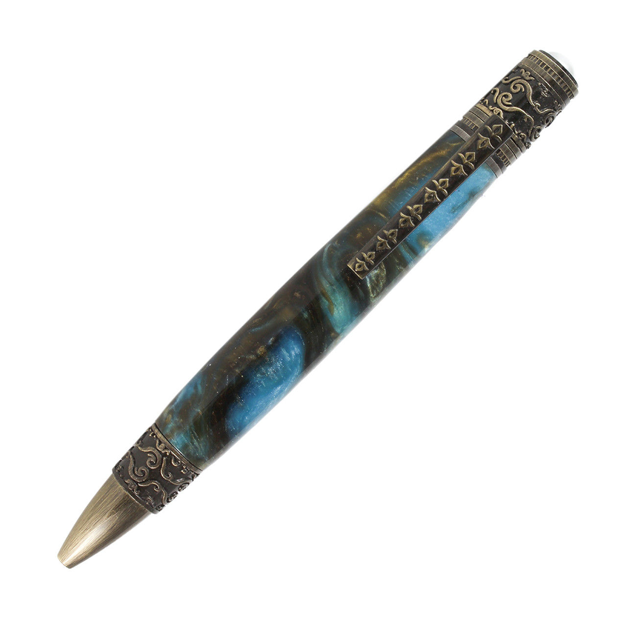 Ornate Pearl Twist Pen