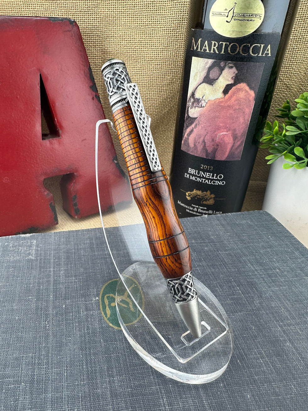 Thumbnail: Celtic Twist Pen - Cocobolo