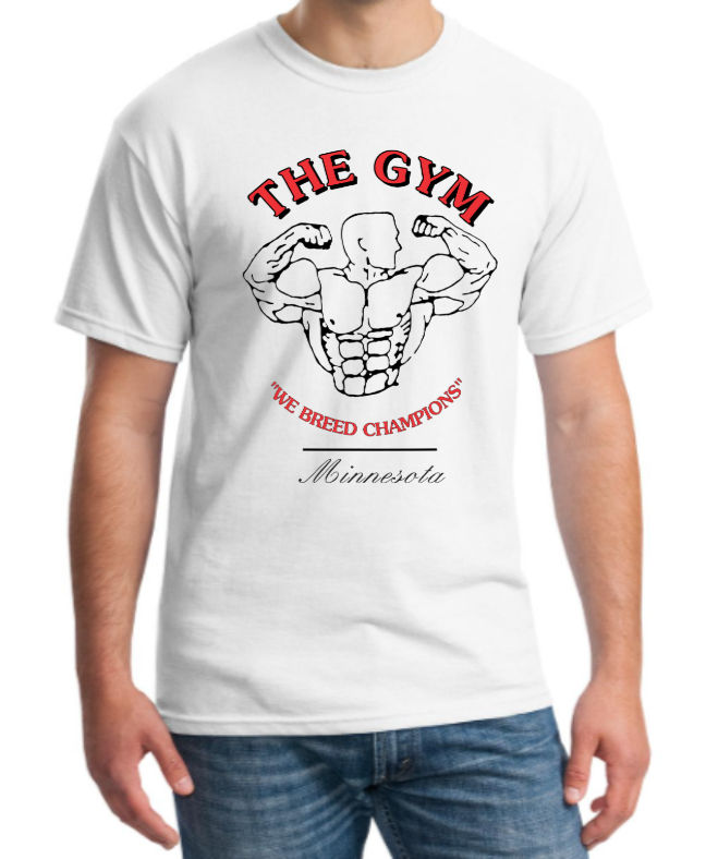 Thumbnail: Men's Cotton T-shirt - Red Logo
