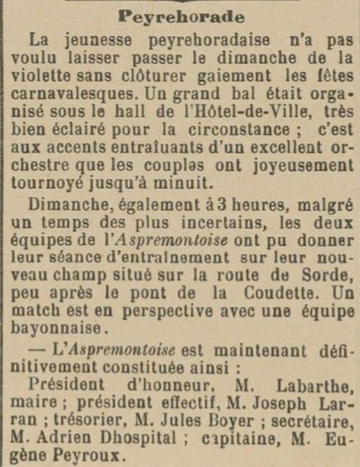 Peyrehorade 22-3-1905 (RL)