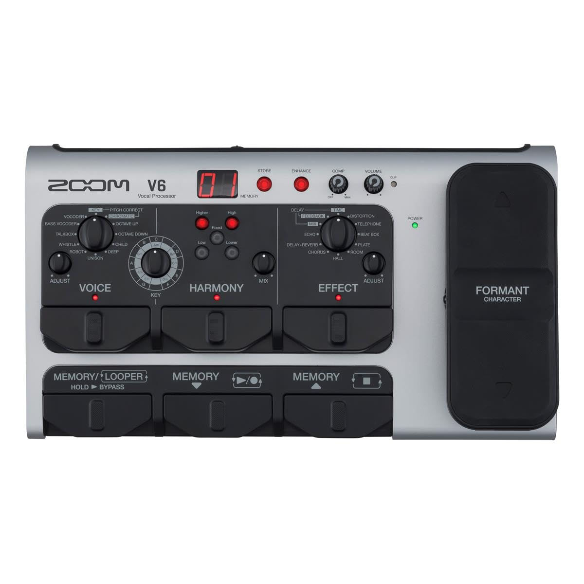 Zoom V6 Vocal Processor
