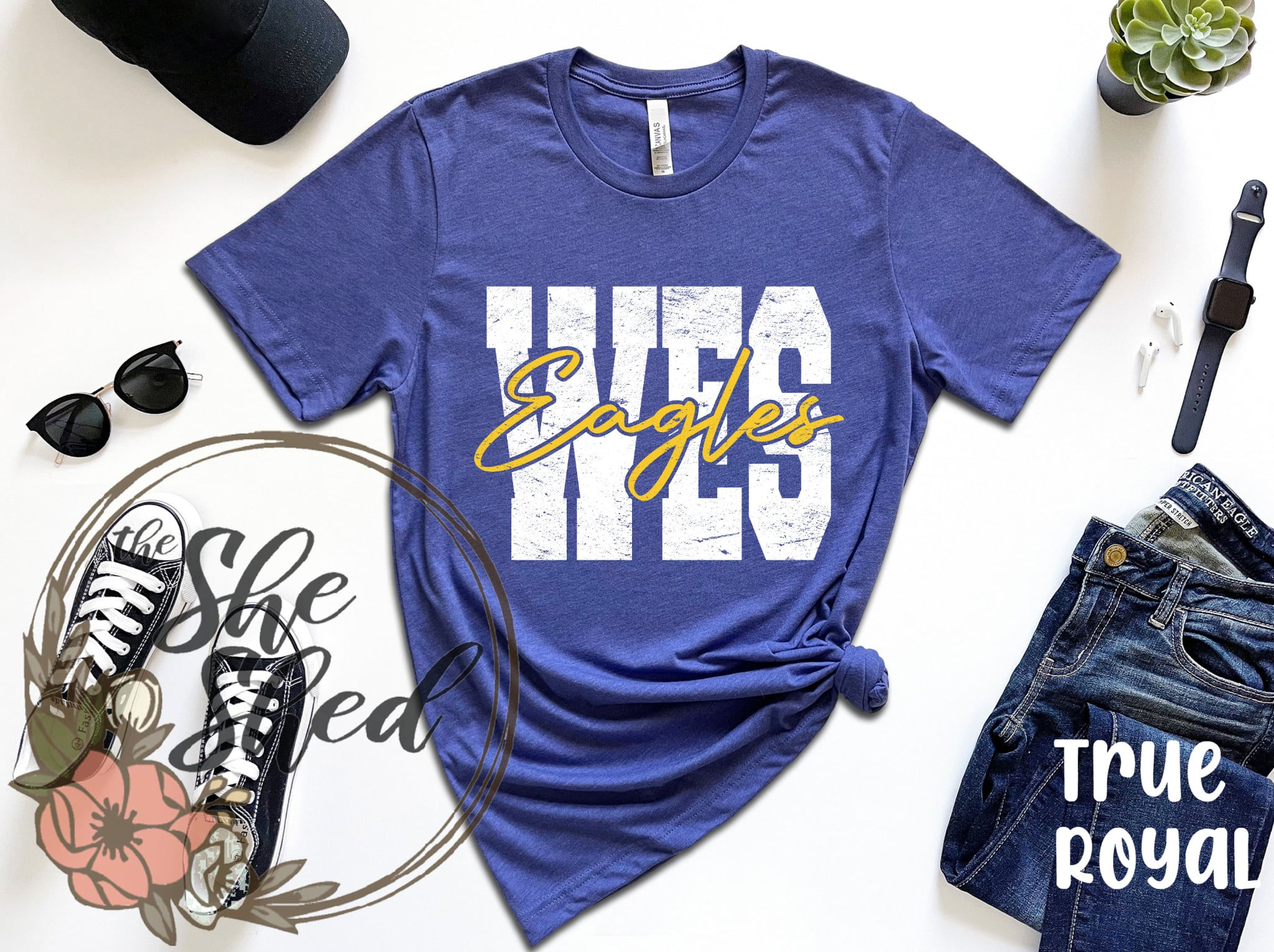 Washington Elementary WES Eagles Spirit Tee