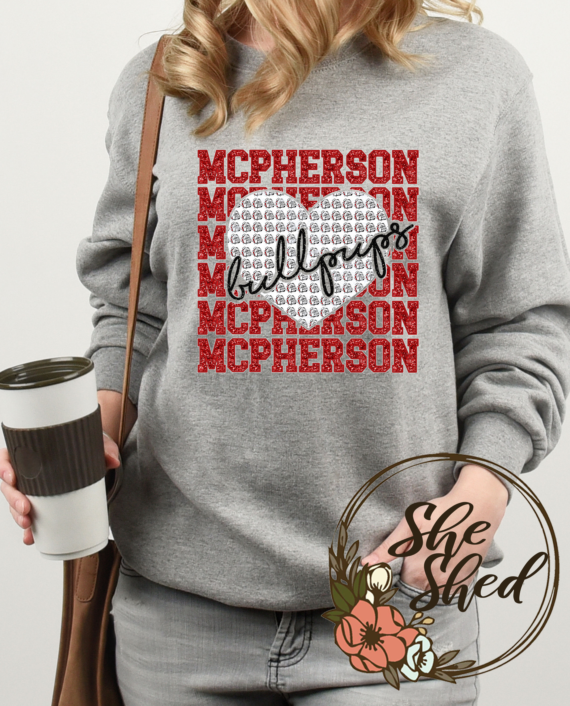 Bullpups Faux Glitter