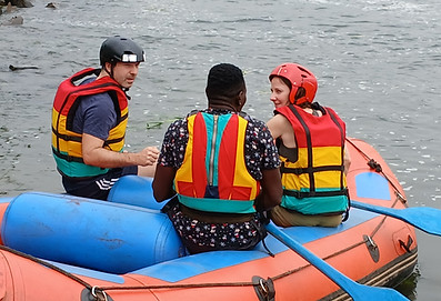 Rafting in jinja