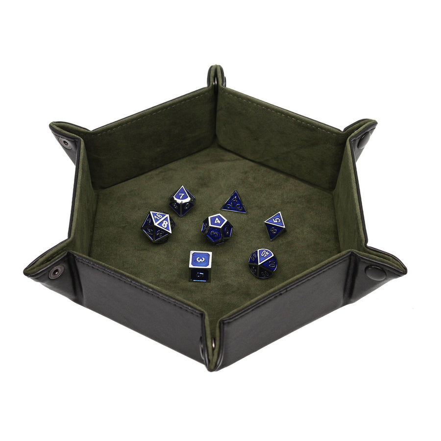 Thumbnail: Hexagon Snap Folding Dice Tray