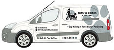 Blissful Walkies & Pet Care Van