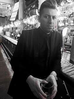 Michael revs black and white