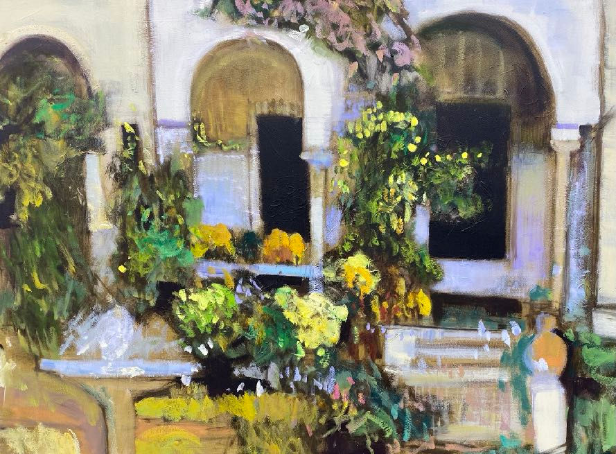 A study after Sorolla, 40" x 30"
