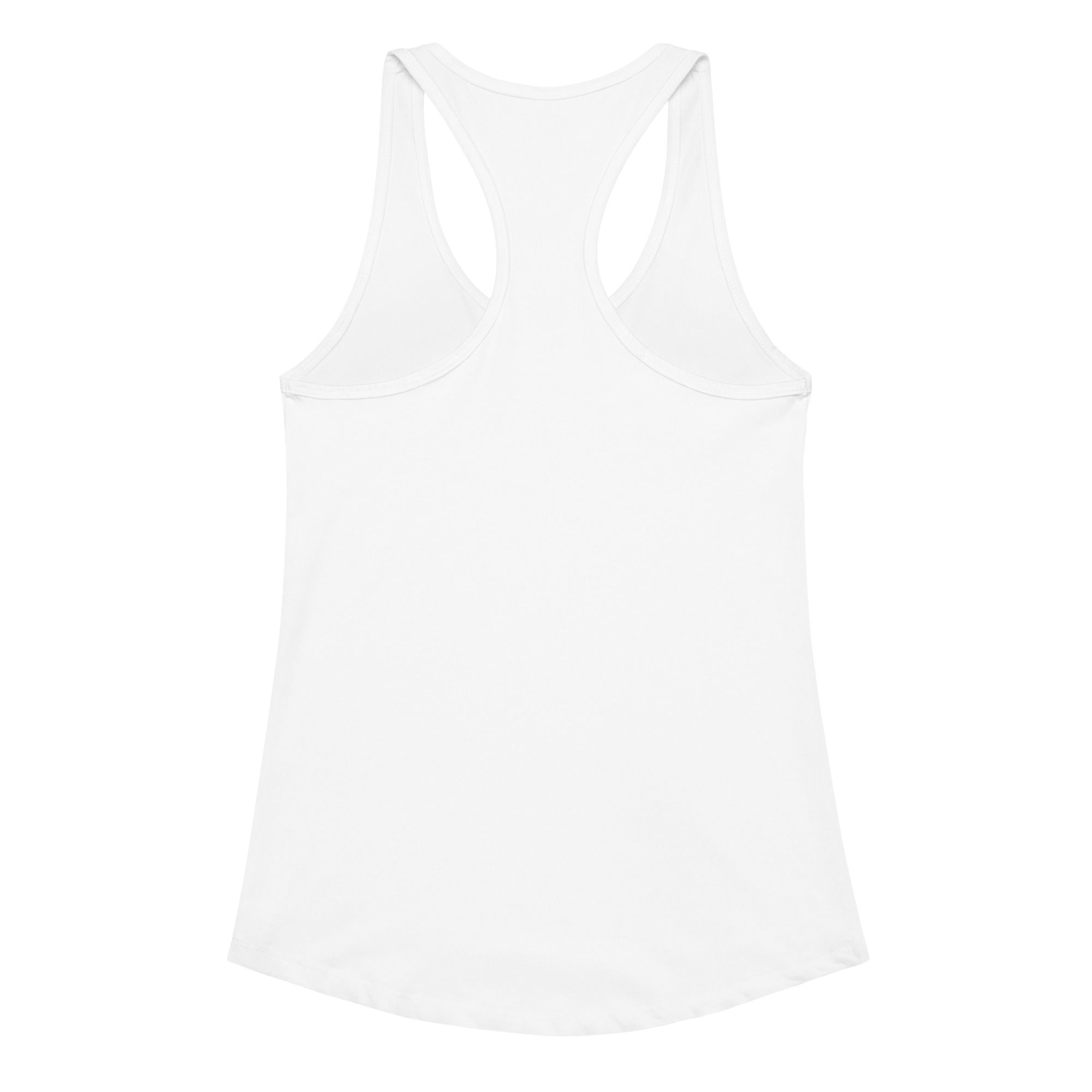 Women’s fitted racerback tank top copy