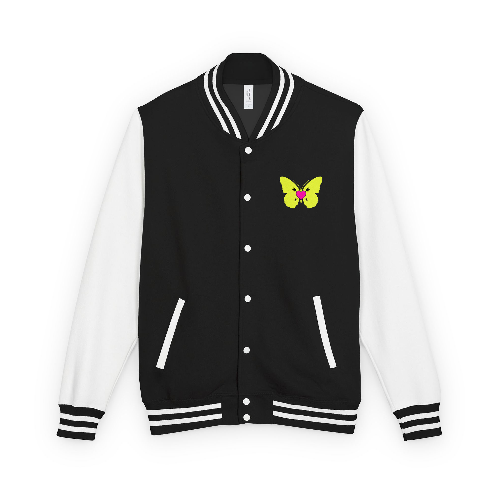 Heavyweight letterman jacket