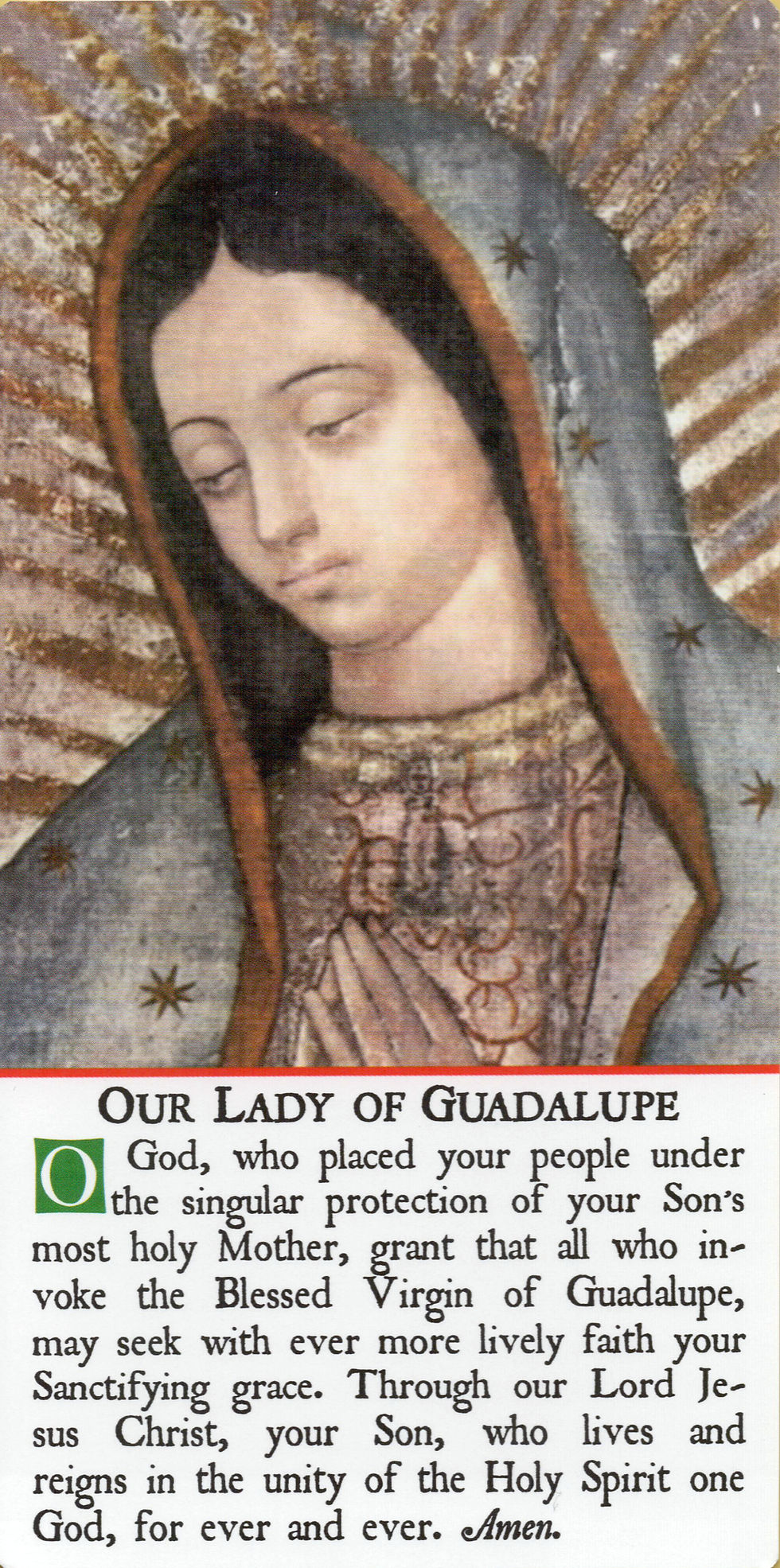 Thumbnail: Veladora Virgen de Guadalupe (Etiqueta)