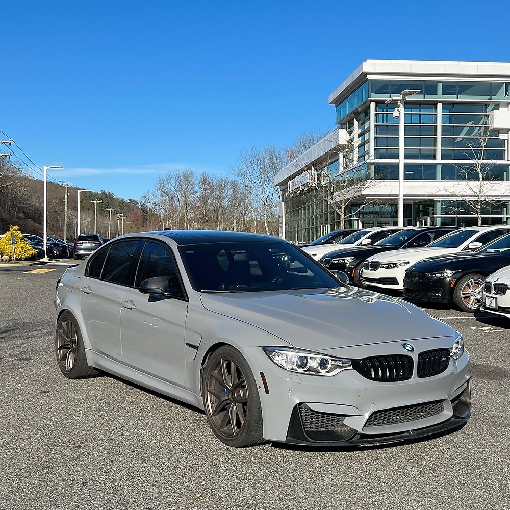 2016 BMW F80 M3 Nardo Grey Individual 6 speed manual for sale
