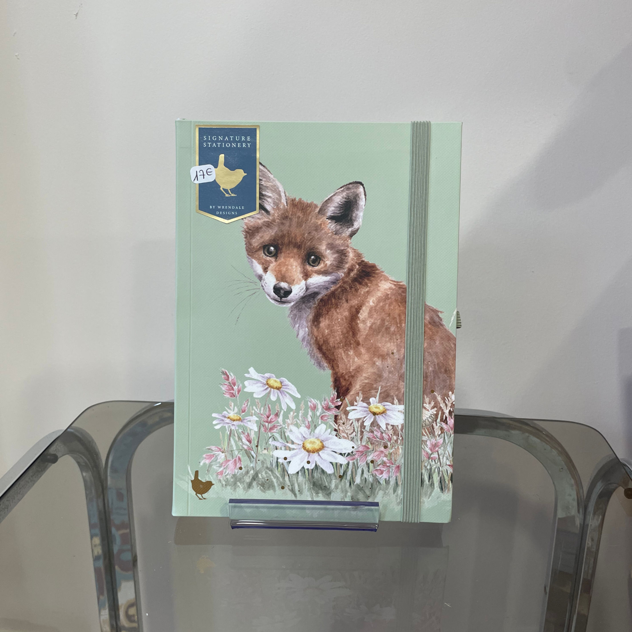 Carnet de Notes Illustré avec élastique Wrendale - Renard