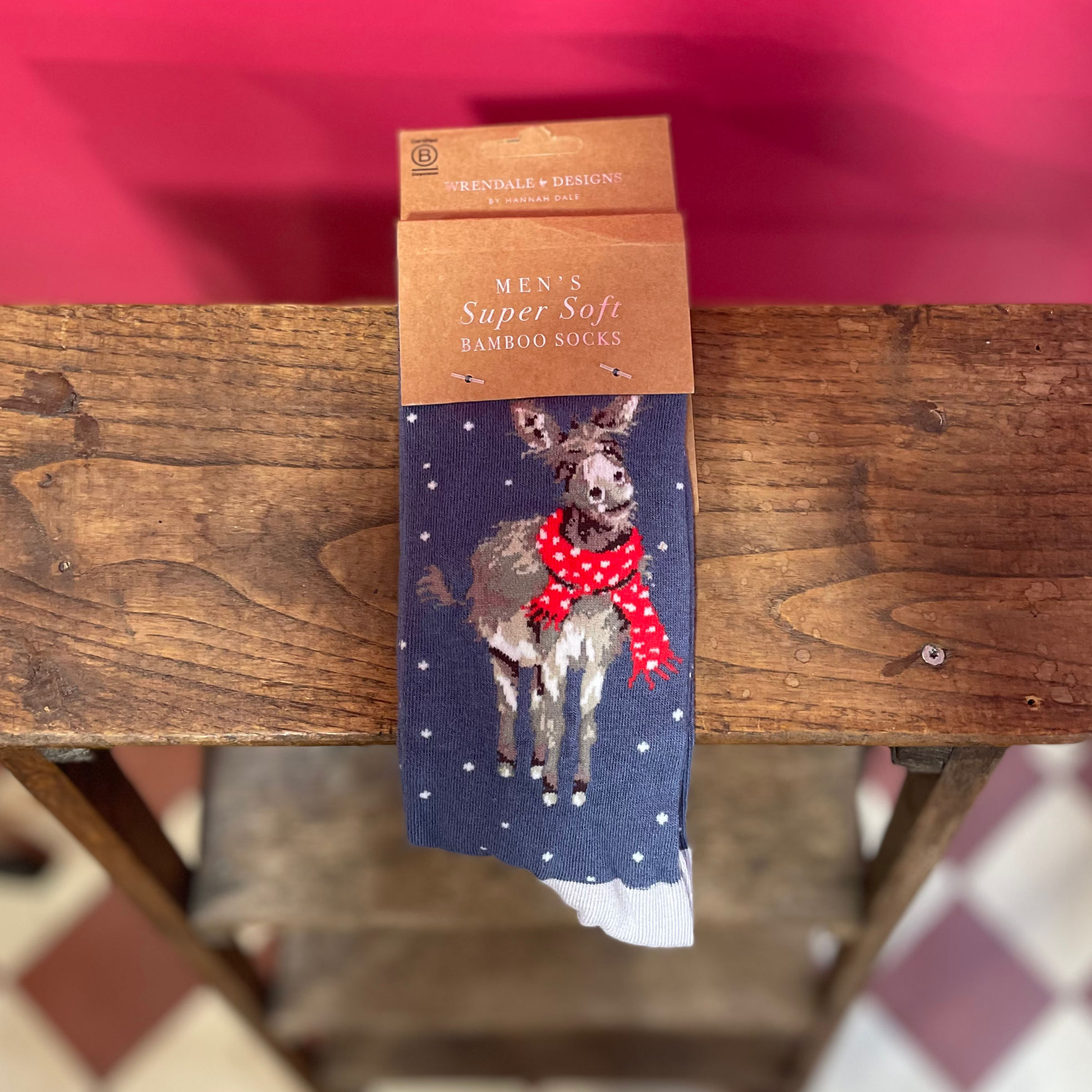 Chaussettes Fantaisie Homme en bambou - Wrendale