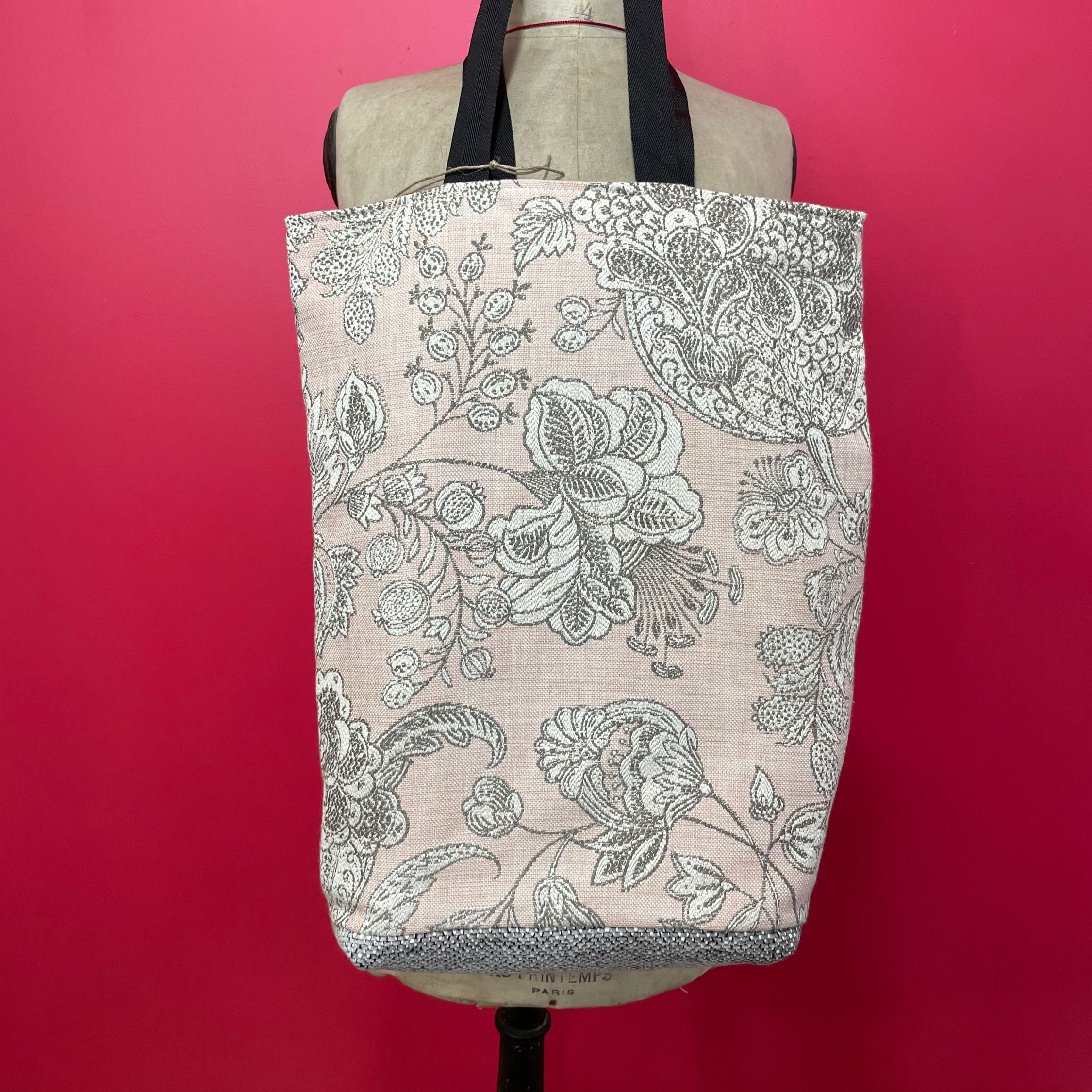 Grand Sac Cabas pour Femme floral - Atelier de Jeannette
