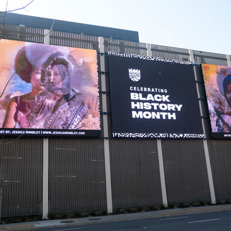 Sacramento Kings February Artist of the Month: Jessica Wimbley