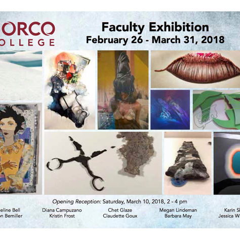 Upcoming Exhibition: Norco College Faculty Exhibition