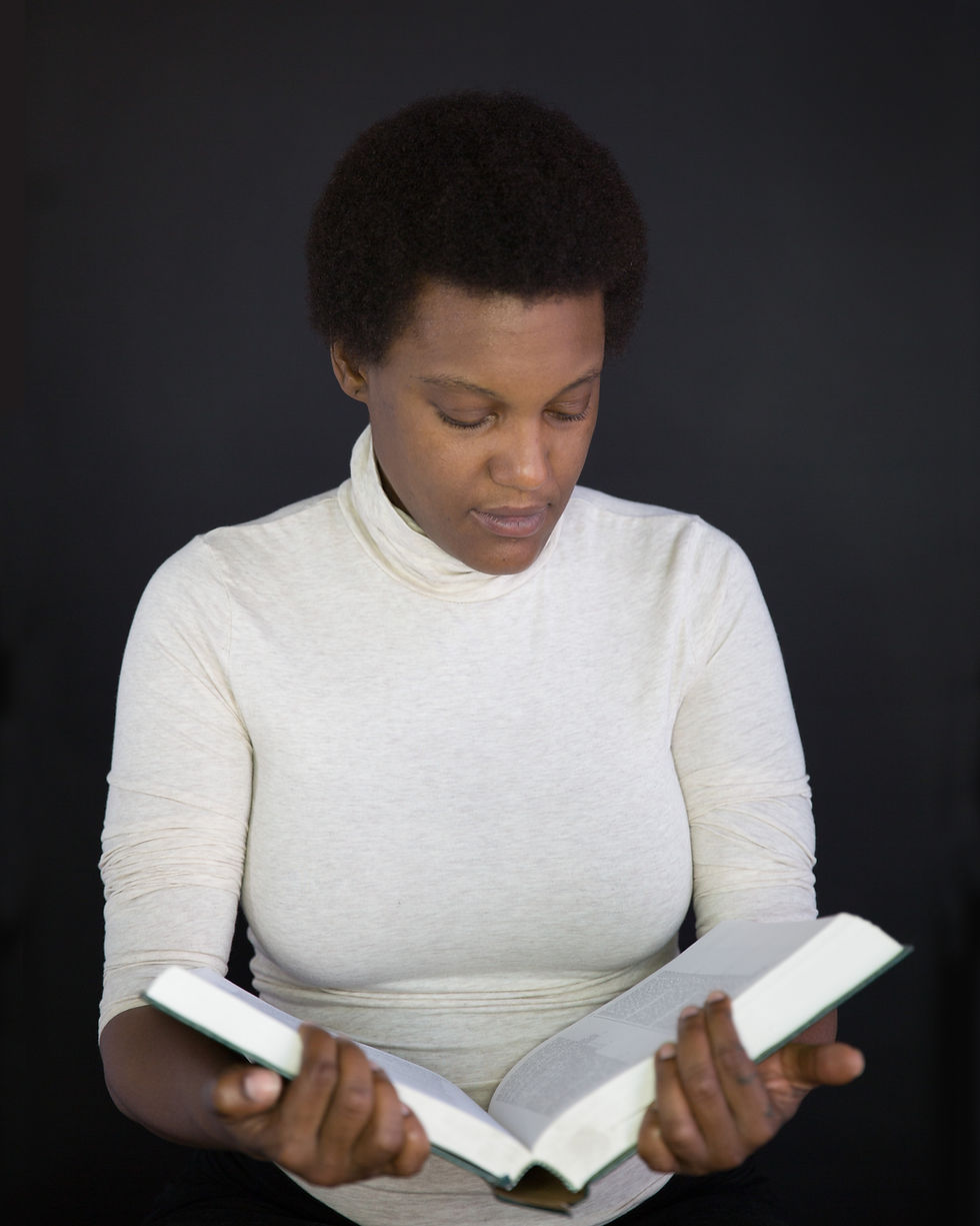 Artist Jessica Wimbley as Octavia Butler