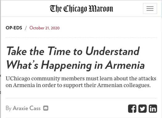 Take Time to Understand What's Happening in Armenia