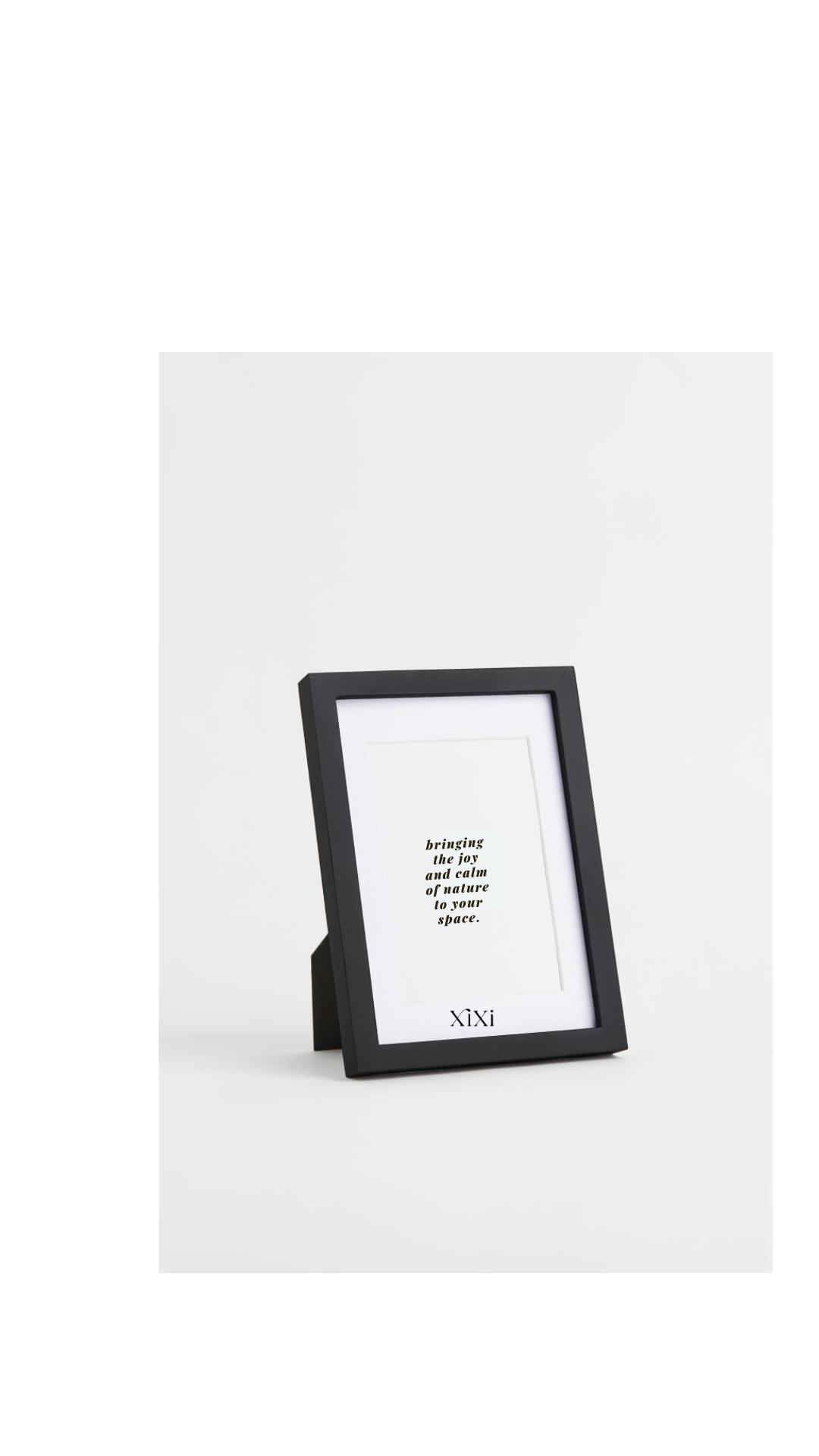 15x21cm | Black wooden frame