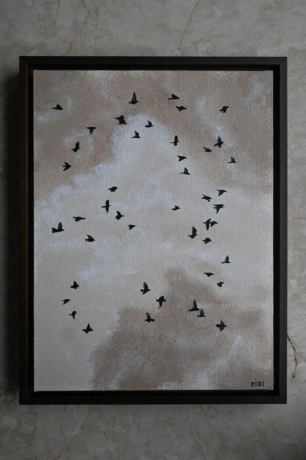 Thumbnail: October Skies 6 | 30x40 cm