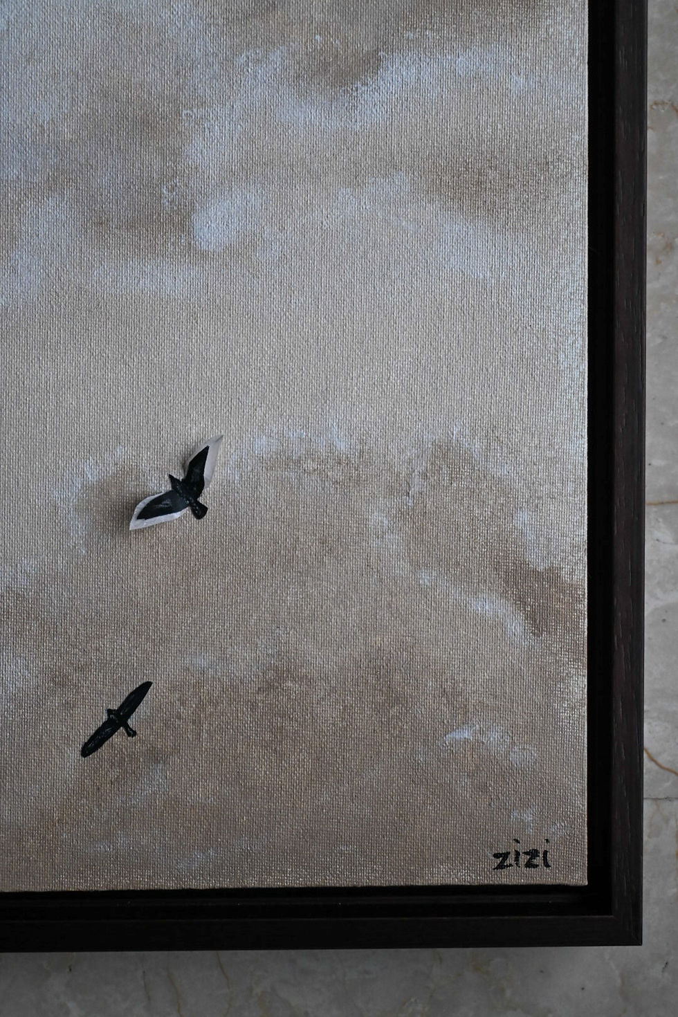 Thumbnail: October Skies 5 | 30x40 cm
