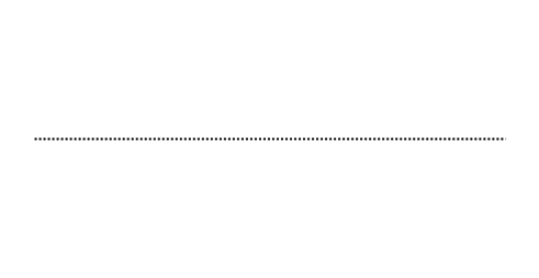 Decorative dotted line used as a visual divider in graphic design