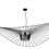 Thumbnail: Design Hanging Lamp 140 cm