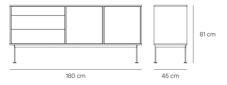 Thumbnail: Cabinet Yoko 2P3C