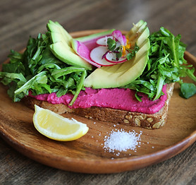 healthy toast