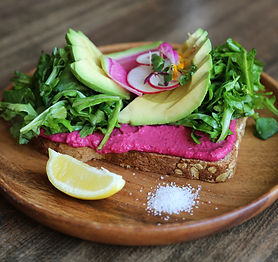 healthy toast