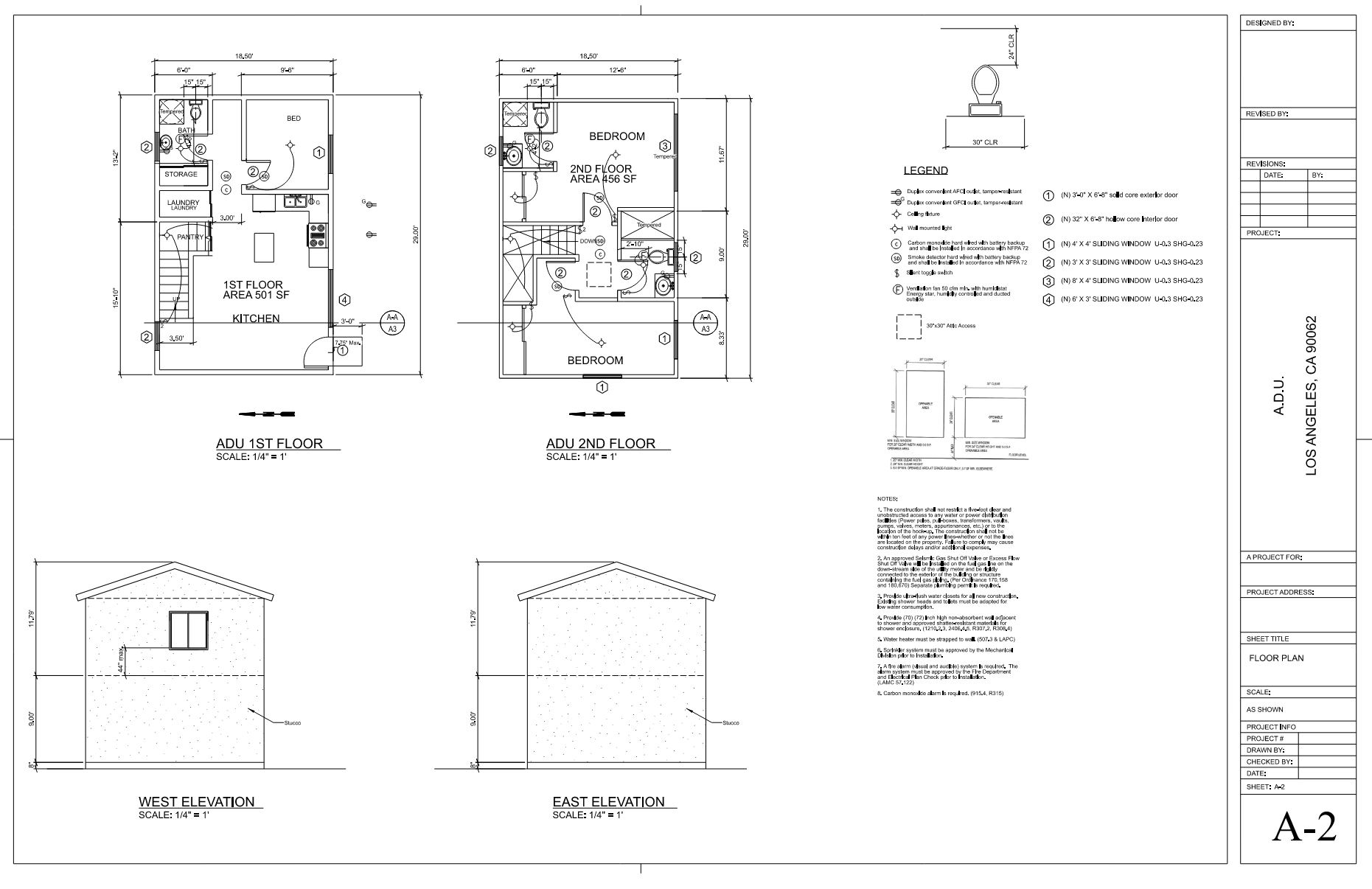 AHAE previously published architectural floor plan sheet