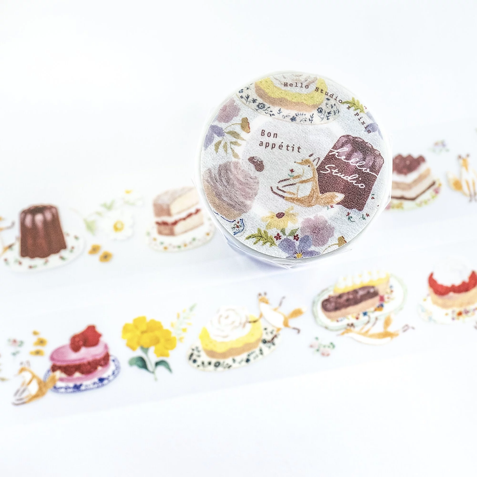 Thumbnail: Hello Studio - Bon Appetit PET Tape (with Release Paper)