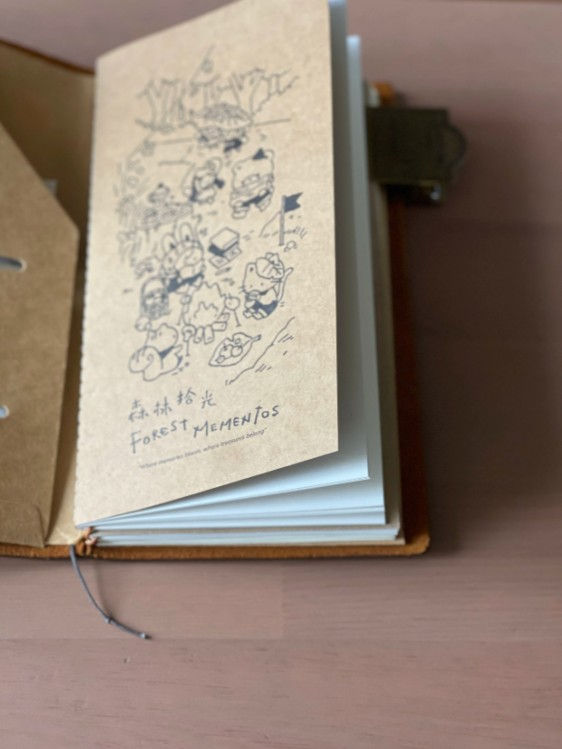 Hatsu Midori - Forest Mementos Insert Notebook