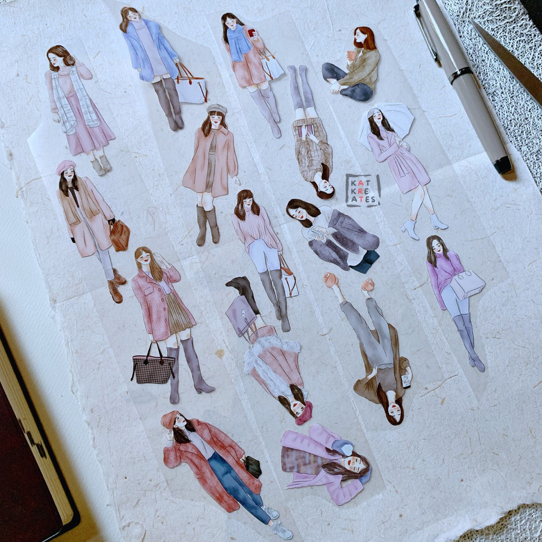 Katkreates - Warmth PET Tape