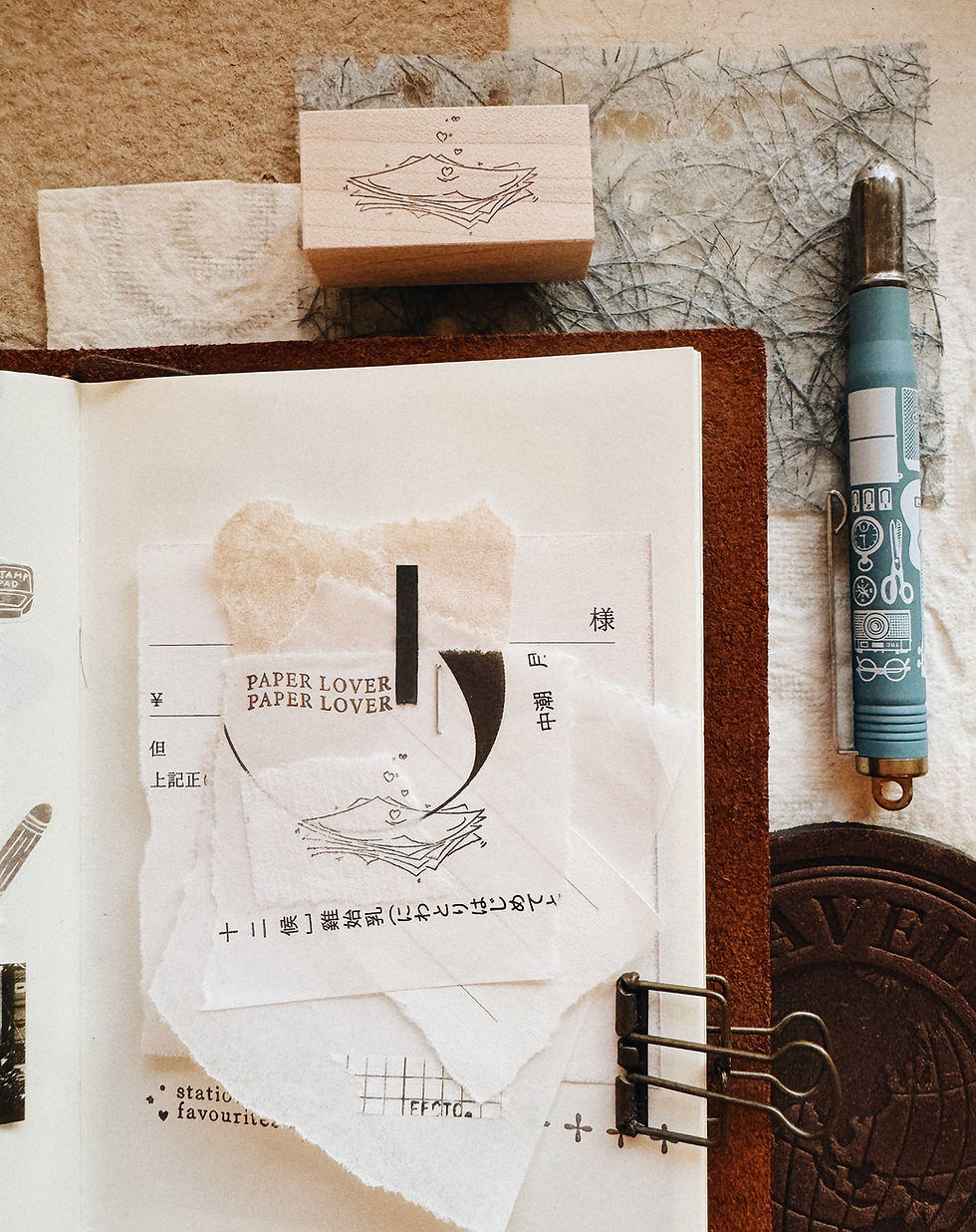 Thumbnail: Penspapersplanner - Series 8 - Stationery Rubber Stamps