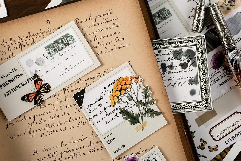 Thumbnail: MooKA Studio - Botanical Illustration PET Tape